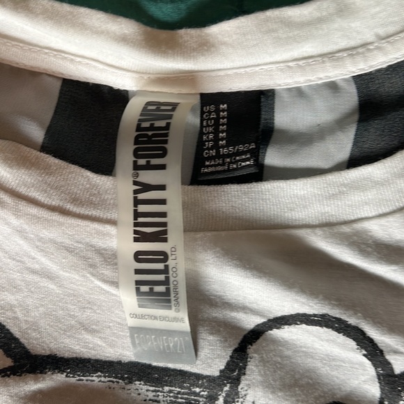 Forever 21 Hello Kitty High-Low Shirt Size M - Picture 4 of 8